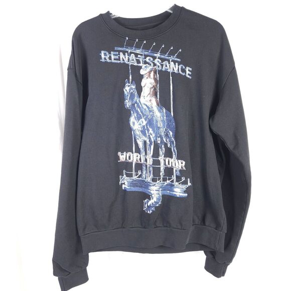 NWOT Beyonce Renaissance World Tour Crewneck Sweatshirt Pullover Unisex Small - Picture 1 of 6
